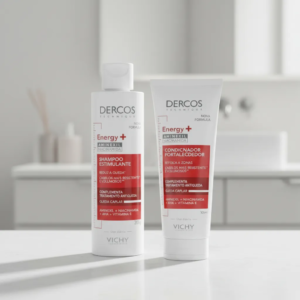 Kit Dercos: Shampoo Energy+ 200g + Condicionador Energy+ 200ml